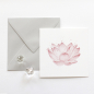 Preview: Pink Lotus | square Postcard